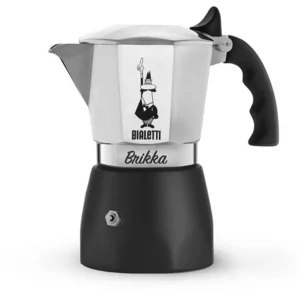 BIALETTI Espressokocher, 0,09l Kaffeekanne, Aluminium, für Gas-, Elekt...