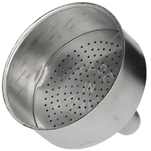 Bialetti Trichterfilter, Zubehör Kaffeemaschinen, Silber