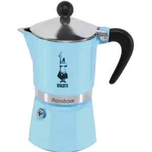 Bialetti Rainbow Espressokocher hellblau