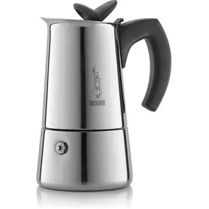 Bialetti Musa, Espressokocher, Silber