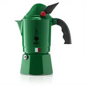 Bialetti Moka Express - Break Alpina - grün - Aluminium - für 3 Tassen