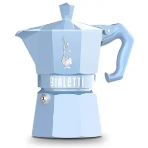 Bialetti Moka Exclusive, Espressokocher, Blau