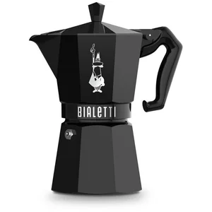 BIALETTI Espressokocher, Espressokocher, 0,27 l, Aluminium, schwarz