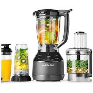 NutriBullet NBF580B, Schwarz, Tasten, 1,8 l, 0,75 m, 1,6 l, Kunststoff...
