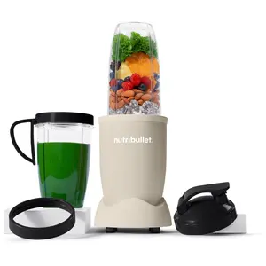 NutriBullet NB907MASN, Sport-Mixer, 0,9 l, Eis-Crusher, 900 W, Beige