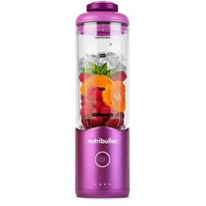 NutriBullet NBP013VT, Tragbarer Mixer, 0,59 l, Eis-Crusher, Violett