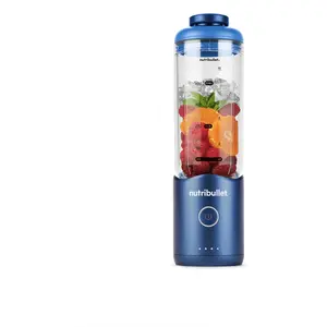 NutriBullet NBP013BL, Tragbarer Mixer, 0,59 l, Eis-Crusher, Blau