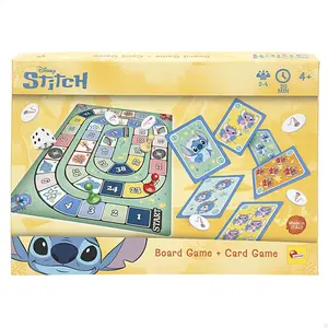 Gesellschaftsspiel 2 in 1 Lisciani Giochi Disney Stitch TU