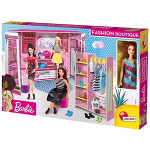Lisciani Anziehpuppe Barbie Fashion Boutique mit Barbie-Puppe