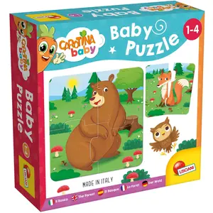 Lisciani Baby-Puzzle Der Wald (4 Teile)