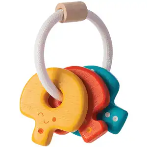 Plantoys Rassel Babyschlüssel bunt günstig