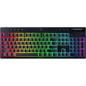 Razer BlackWidow V4 Low-Profile HyperSpeed, Volle Größe (100%), Verkab...