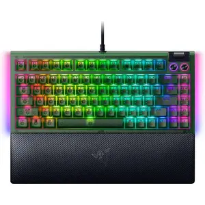 Razer BlackWidow V4 75%, Kabelgebunden, USB, Mechanischer Switch, QWER...