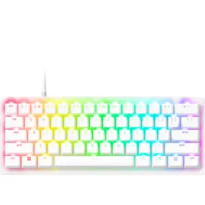 Razer Tastatur Huntsman V3 Pro Mini DE-Layout kabelgebunden weiß