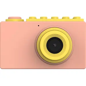 myFirst FC2001SA-PK01, Digitalkamera für Kinder, 67 g, Pink, Gelb