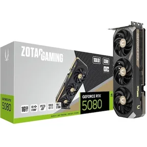 Zotac Gaming GeForce RTX 5080 SOLID Core OC - 16GB GDDR7, HDMI, 3x DP