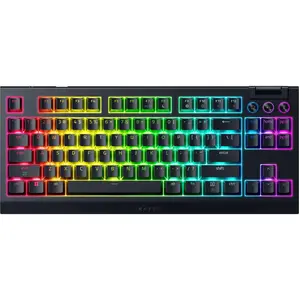 Razer BlackWidow V4 Tenkeyless HyperSpeed, Verkabelt & Kabellos, USB +...