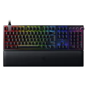Razer Huntsman V2, Optische Gaming-Tastatur, RGB-LED-Licht, Nordisch, ...