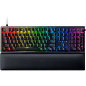 Razer Huntsman V2 Gaming Tastatur (lila Switches) - optische Gaming Ta...