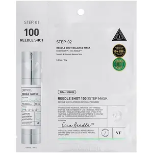VT Cosmetics Reedle Shot 100 2-Schritt-Maske zur hautverjüngenden Gesichtspflege für intensive Feuchtigkeit und ein glattes Hautbild günstig