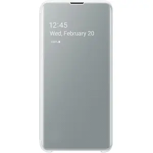 Samsung Clear View (Samsung Galaxy S10e), Smartphone Hülle, Weiss günstig