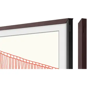Samsung 50" The Frame Rahmen Modern 50" Braun günstig