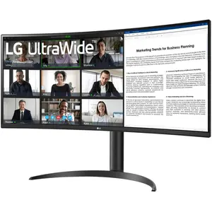 LG 34WR55QK-B, 86,4 cm (34"), 3440 x 1440 Pixel, Wide Quad HD, 5 ms, S...