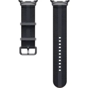 Samsung Galaxy Watch8 Series Athleisure Armband Dunkelgrau M/L günstig