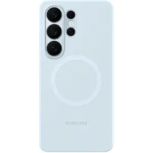 Samsung Galaxy S26 Ultra Backcover aus Silikon mit Magnet Blau günstig