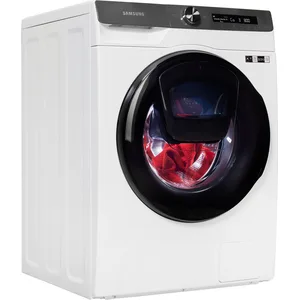 Samsung WD80T554ABT, Frontlader, Freistehend, Weiß, Links, Drehregler,...