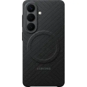Samsung Galaxy S26 Carbon Backcover mit Magnet Schwarz