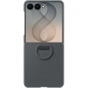Samsung Galaxy Z Flip8 Backcover aus Silikon mit Magnet Schwarz günstig