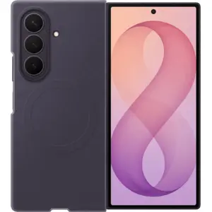 Samsung Galaxy Z Fold8 Ultra Backcover aus Silikon mit Magnet Lila günstig