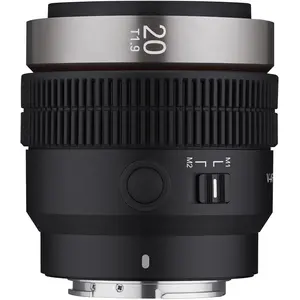 Samyang V-AF 20mm F1.9 Sony-E (Sony E, Vollformat), Objektiv, Schwarz