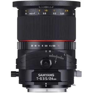 Samyang 24mm f/3.5 ED AS UMC Canon EF (Canon EF, Canon EF-S, Vollformat), Objektiv, Schwarz