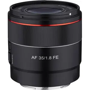 Samyang AF 35mm f/1.8 FE (Sony E, APS-C / DX, Vollformat), Objektiv, Schwarz