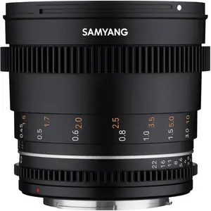 Samyang 50mm T1.5 MK2 MFT (Micro Four Thirds, APS-C / DX, Micro Four Thirds, Vollformat), Objektiv, Schwarz