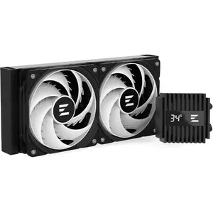 Zalman ALPHA2 24 Black CPU Liquid Coole, CPU Wasserkühler, Schwarz
