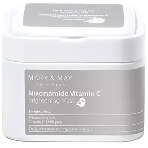 Mary&may Niacinamide Vitamin C Brightening Gesichtsmaske günstig