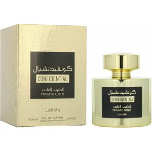 Parfüm Unisex Lattafa EDP Confidential Private Gold 100 ml