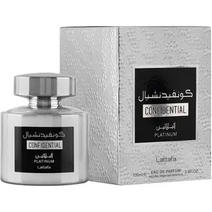 Parfüm Hombre EDP Lattafa Confidential Platinum 100 ml