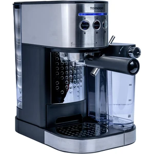 TORNADO Die automatische Espressomaschine TCM14125 in Schwarz x Edelst...