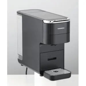 TORNADO TCM7042-GS, Pad-Kaffeemaschine, 1,5 l, Kaffeekapsel, Gemahlene...