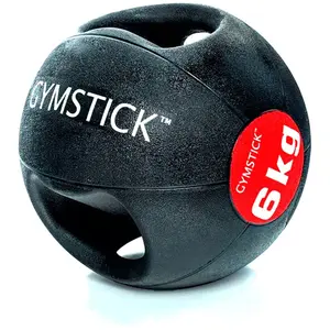 Gymstick Medizinball Aus Gummi Mit Griffen 6kg 6 kg günstig
