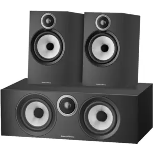 Bowers & Wilkins HTM6 S3 + 606 S3 (Paar) Schwarz günstig