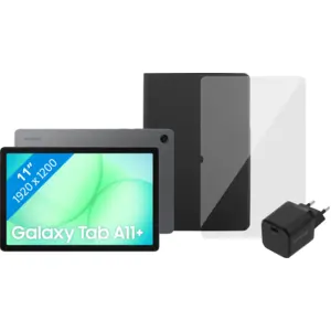 Samsung Galaxy Tab A11 Plus 11 Zoll 128GB Wi-Fi + 5G Grau EE + Komplet...