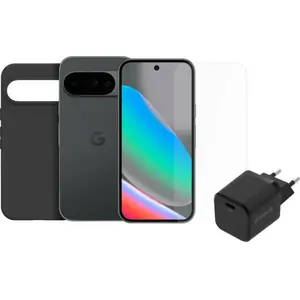 Google Pixel 10 256GB Schwarz 5G + Komplettes Zubehörset günstig