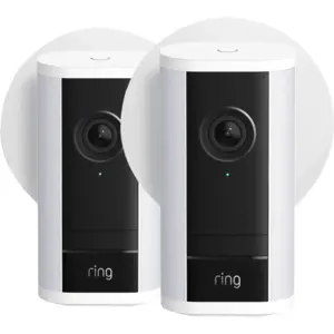 Ring Spotlight Kamera Pro 2. Generation Stecker Weiß Doppelpack