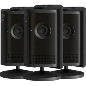 Ring Indoor Camera Plus Schwarz 3er-Pack