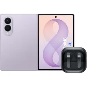 Samsung Galaxy Z Fold8 512GB Lila 5G + Samsung Galaxy Buds4 Pro Schwar...